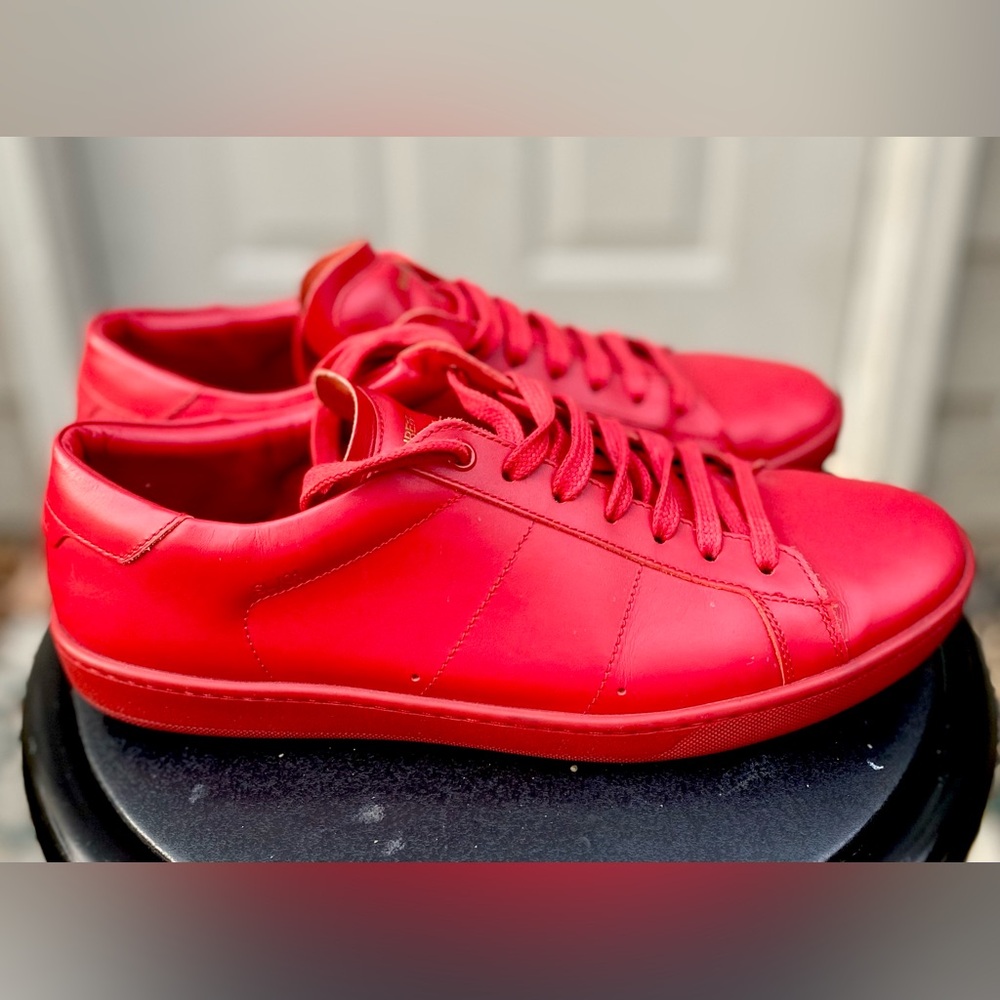 Yves Saint Laurent Leather Sneakers